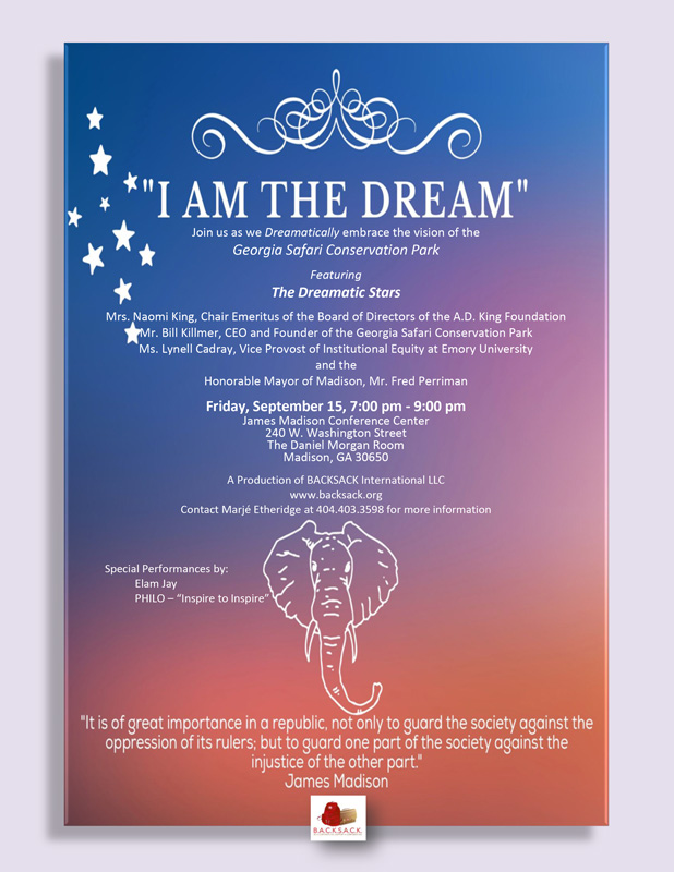 I Am The Dream Backsack